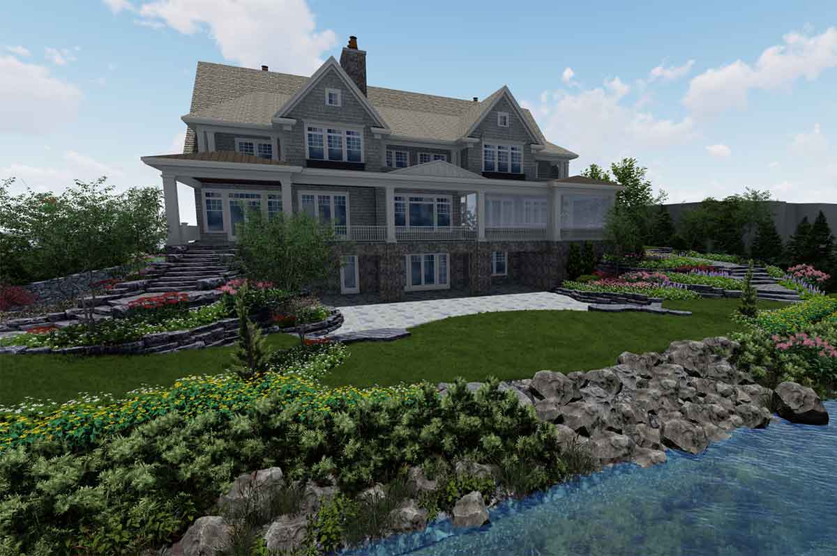 Drost design gallery 3D model shoreline Drost design gallery 3D model shoreline